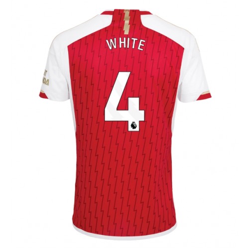 Arsenal Ben White #4 Domaci Dres 2023-24 Kratak Rukav